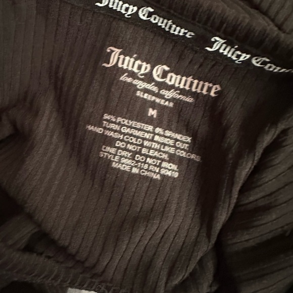 Juicy Couture Black Sleepwear Set - Picture 3 of 3